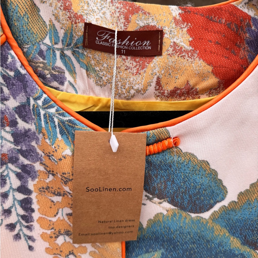 Fashion Classic Collection Tapestry Layering Kimono Asian Inspired NWT Size M/L - Picture 3 of 15